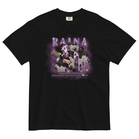 RAINA Unisex garment-dyed heavyweight t-shirt